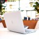 Etui ochronne do Apple Macbook Pro 14 - M1/M2/M3/M4 2021-2024 Alogy AirGuard Elastyczna obudowa bez odcisków palców Matowa Przezroczysta Biel 6