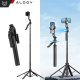 Kijek Selfie Stick Quadrapod Alogy TrackPod 2w1 z uchwytem na telefon i mocowaniem 1/4 Funkcja śledzenia twarzy  kompatybilny z iPhone Android 6