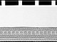 FIRANA GOTOWA MADDELINE NA SZELKACH 150 X 60 CM BIAŁY 1