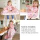 BIBETTA sleeved bib extended Pink Yummy Treats, BZC-52-003 1