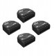 Shelly Shelly Relais "2PM Gen3 4er Pack" max 16A 2 Kanal WLAN BT 1