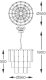 Lampa wisząca NIRA MD3523-14L-EGN Zuma Line 4