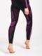 Brubeck Spodnie termoaktywne damskie Dry czarno-fioletowe r. L (LE11850) 1
