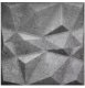 Panele ścienne dekoracyjne 50x50 cm opakowanie 8 sztuk grafitowe 1