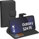 PEDEA Book Cover Classic für Samsung Galaxy S24 FE, schwarz 1