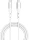 Kabel USB 4smarts USB-C - USB-C 1.5 m Biały (541452) 1