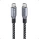 Kabel USB Platinet USB-C - USB-C 1.8 m Czarny (A88E2012) 1