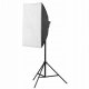 Lampa LED FreePower LED-45D z softboksem 50x70cm 10
