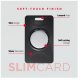 KeySmart SlimCard for AirTag Black - 2 Pack 2