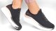Buty damskie SKECHERS Relaxed Fit: D'LUX WALKER LET IT GLOW (149366-BKRG) 41 6