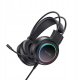 yesido Słuchawki Gaming EK05 RGB USB + Mikrofon, BLACK / CZARNY 1