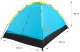 NAMIOT TURYSTYCZNY 2osobowy ALPENAIR Kempingowy IGLO WODOODPORNY MOSKITIERA 10