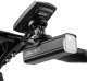Uchwyt rowerowy do Garmin kamery GoPro lampki przedniej - czarny Uchwyt rowerowy do Garmin kamery GoPro lampki przedniej - czarny 2