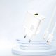 Ładowarka sieciowa GaN 25W USB-A - biała Ładowarka sieciowa GaN 25W USB-A - biała 1