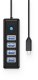 HUB USB Orico Hub rozdzielacz PW4U-C3 USB-C - 4x USB-A - czarny Hub rozdzielacz PW4U-C3 USB-C - 4x USB-A - czarny 2