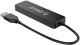 Hub FL01 stacja dokująca rozdzielacz USB-A na 4x USB-A - czarny Hub FL01 stacja dokująca rozdzielacz USB-A na 4x USB-A - czarny 2