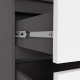 SZAFA S90 2D 2SZ CLP GRAFIT PK SZARY / BIAŁA 4
