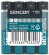 Bateria alkaliczna, AAA (LR03), AAA, 1.5V, Sencor, Folia, 4-pack 6