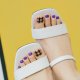 OHORA Pedicure Lakier hybrydowy w naklejce - Checky 1op. - 30 szt 7