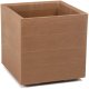 Kwietnik KARO 400x400x400 deska ECO wood - naturalne drewno LA884-38 LAMELA 1