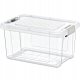 Transparentne pudło do przechowywania, 22 x 15 x 12 cm 2
