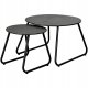 Home Styling Collection Zestaw stolików kawowych metalowych, Ø 40 cm, Ø 60 cm 1