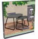 Home Styling Collection Zestaw stolików kawowych metalowych, Ø 40 cm, Ø 60 cm 2
