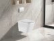 Invena miska WC bezkołnierzowa PAROS z deską wolnoopadającą CE-90-001-W 1