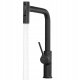 Invena bateria kuchenna z wyciąganą wylewką Farsala czarna BZ-40-L04-S 7