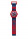 Accutime Time Teacher Watch Spiderman Blue Fabric Strap 1