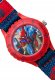 Accutime Time Teacher Watch Spiderman Blue Fabric Strap 2