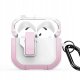 DUX DUCIS futerał PECP ochronny TPU+PC na AirPods 4 biało różowy 1
