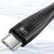 Boste Metalic Ring Series | Kabel USB-C do USB-C, szybkie ładowanie, transmisja danych, 60W, 1m, czarny 7