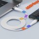 Boste Metalic Ring Series | Kabel USB-C do USB-C, szybkie ładowanie, transmisja danych, 60W, 2m, biały 6