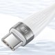 Boste Metalic Ring Series | Kabel USB-C do USB-C, szybkie ładowanie, transmisja danych, 60W, 2m, biały 7