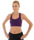 Brubeck Biustonosz Crop top Fitness fioletowy r.S (CR10070) 1
