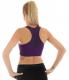 Brubeck Biustonosz Crop top Fitness fioletowy r.S (CR10070) 1