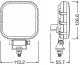 Lampa robocza (LED, 12/24V, 15W) 13