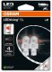 Żarówka LED (Blister 2szt.) W16W 12V 1,4W W2,1X9,5D bez homologacji drogowej LEDriving SL, czerwona 1