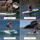 ZESTAW DESKA SUP HUIIKE ENJOYER 305cm Paddling Board Stand Up zielony 4
