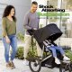 Joovy Zoom 360 ultralekki wózek dziecięcy sportowy buggy jogger czarny 4