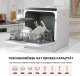 Mini zmywarka do naczyń 5l przenośna wolnostojąca 6 programów 4