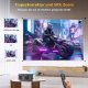 XIWBSY T07 Projektor Android TV 20000 kino domowe 4K 5G WiFi Bluetooth 4