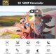 Zestaw CAMWORLD AC12A Kamera wideo 5K 56MP do vlogowania 270 64 GB 1