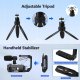 Zestaw CAMWORLD AC12A Kamera wideo 5K 56MP do vlogowania 270 64 GB 6