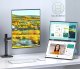 EVICIV Przenośny monitor 15,6" podwójny do laptopa potrójny obrót 1802023 1