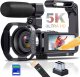 Kamera wideo 5K 64MP 60FPS WiFi 18xzoom cyfrowy vlogging YouTube 32 GB nowa 1