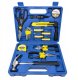 Zestaw narzędziowy 18 el. Kombinerki młotek imbusy 8