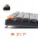 Klawiatura Keychron K5 QMK Wireless Mechanical Keyboard (Version 2) White Backlight / Brown 5