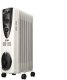Grzejnik olejowy (9 żeberek) EDM 07122 Biały 2000 W 2